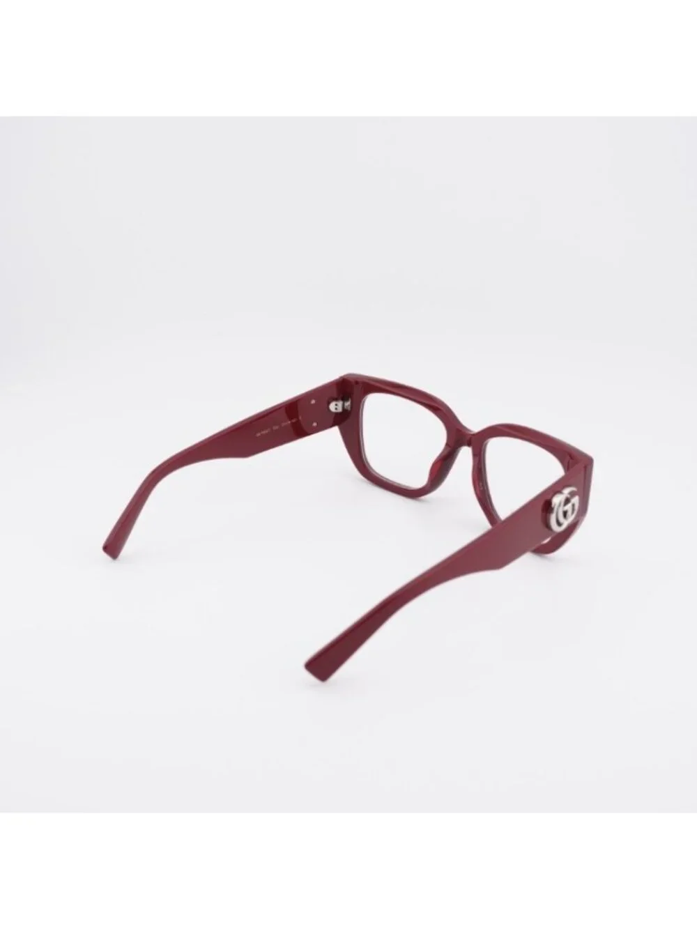 Gucci GG1952O 003 Eyeglasses Burgundy 51mm Square Frame